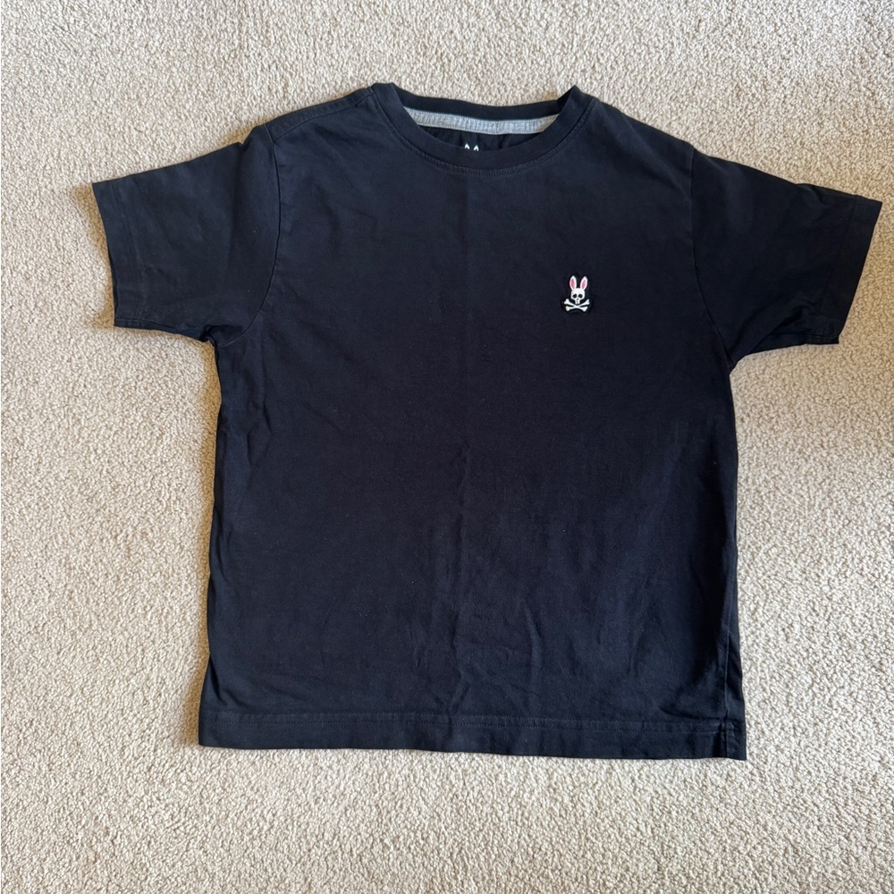 Psycho Bunny Black Tee sz 7/8